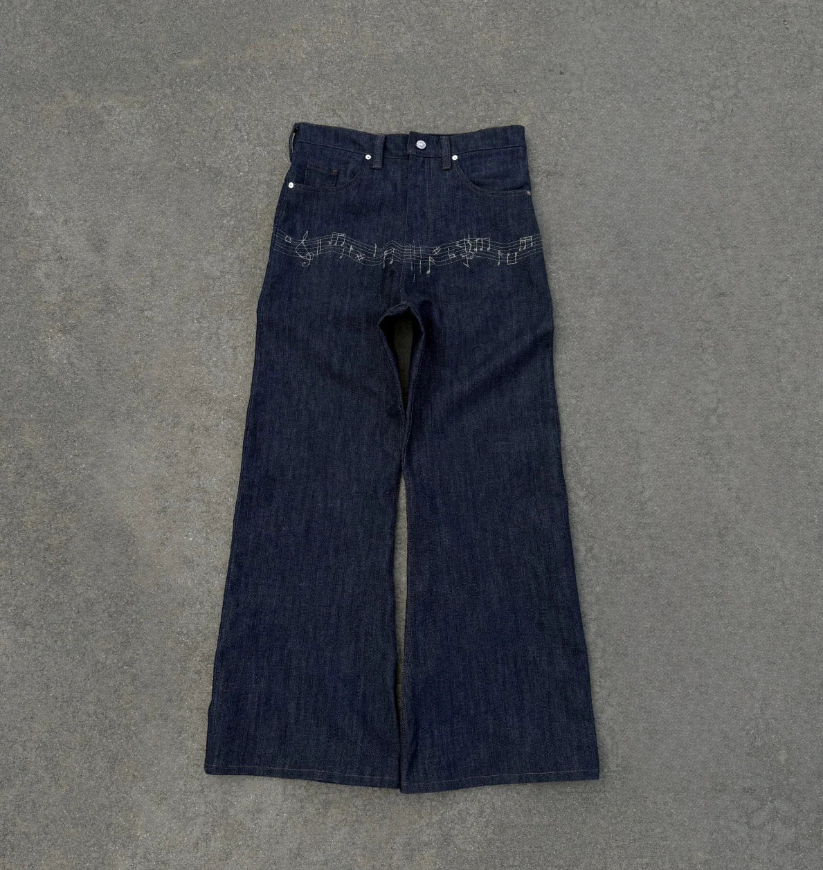 Music Notes Jeans