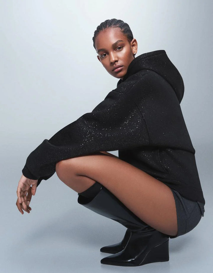 Shimmer Oversized Hoodie Prix