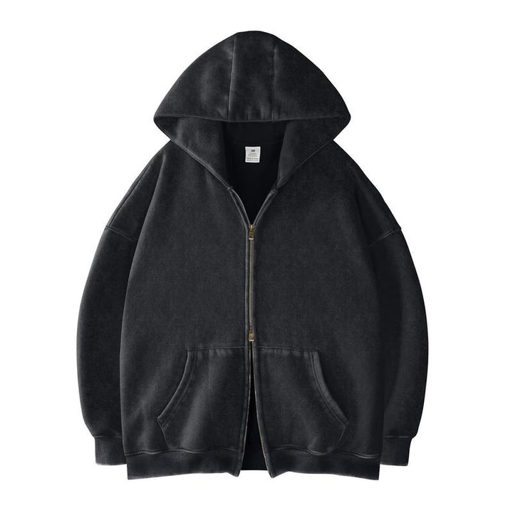 Oversized Zip-Up Hoodie