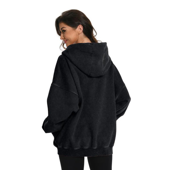 Oversized Zip-Up Hoodie